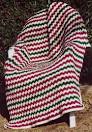 Free Pattern For Easy Flame Stitch Knit Afghan