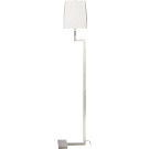 Clare Antiqued Silver Floor Lamp in Floor Lamps, Torchieres ...