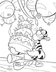 Birthday coloring page