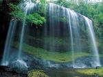 Desktop Wallpaper > Life > Nature > Waterfall, Palau, Micronesia ...