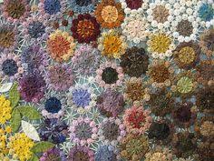 Image result for yo yo quilts