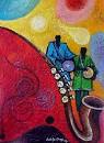 Abstract art original painting modern art