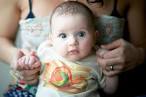 Baby Bean in Schnecke Onesie!