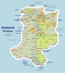 Champasak Province Maps - Ecotourism Laos