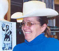 Staten Island, NY resident Alice Bray with. Patsy's Western hat. - images?q=tbn:ANd9GcTCOVdpm-hiH7269N0_jmSQJrRPHUEZEogqR-gwwhqkUayb6pEfnQ