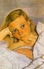 Girl in Bed - Lucian Freud
