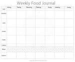 3 Items to Include in a Food Journal – - Never Give Up ...