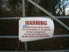 SU5850 : A euphemism for culling? near to East Oakley, Hampshire, - via Daymix