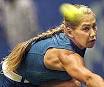 Anna Kournikova of Russia eyes
