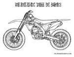 Cycling coloring page