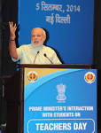 PMs interaction with students on Teachers Day | Home | www.