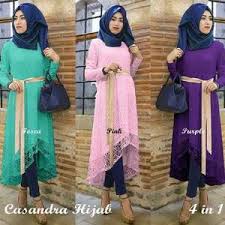 Jual BAJU HIJAB CASANDRA 4 IN 1; ( Baju Setelan Hijab, Grosir Baju ...