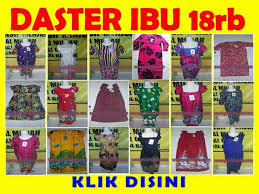 Grosiran Daster Batik Murah 18ribu