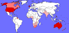  English is spoken all around the world