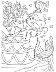 Little Mermaid Coloring coloring page