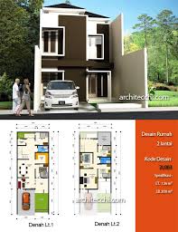 Gambar Denah Rumah Minimalis Modern 2 Lantai 2016 | Lensarumah.com