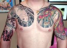 Dragon Fire Japanese Tattoo Sleeve