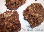 Chocolate Oatmeal No Bake Cookies (sugar free) | Heart of a ...