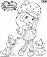 Strawberry Shortcake coloring page