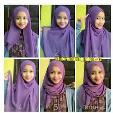 Tutorial Cara Memakai Jilbab Pashmina Sifon - Remaja Update