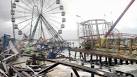PHOTO: Seaside Height Amusement park is in ruins after Hurricane ...