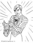 Spiderman coloring page