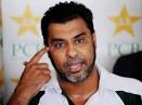 fast blower Waqar Younis