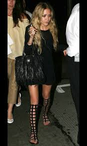 Olsens Anonymous: MARY-KATE | LITTLE BLACK DRESS + KNEE-HIGH ...