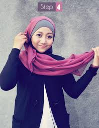Memakai Jilbab Segi Empat Simple Dan Modis Part 2