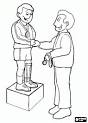 Athletes with Disabilities coloring page