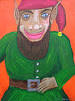 Elves Paintings - Santas Happy
