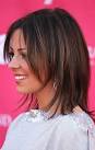 Sara Evans sleek and layered