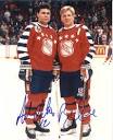 Brett Hull &amp; Adam Oates Autographed 8x10