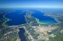 Sailing the Grand Traverse Bay Michigan