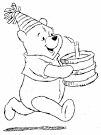 Birthday coloring page