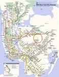 MTA Subway Map for Middle Village