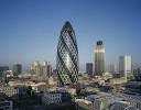 London Gherkin - an unusual eggshaped building