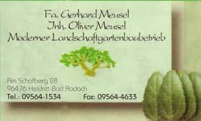 Gerhard Meusel Landschaftsgartenbau aus Bad Rodach