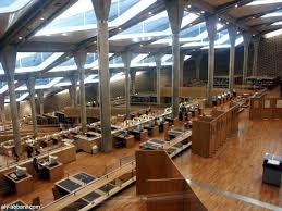 La bibliothèque d'Alexandrie, Egypte