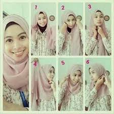 10 Tutorial Hijab Paris Simpel Tapi Cantik Terbaru