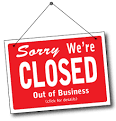 closed-out-of-business-sign | Coming Home