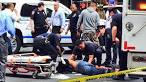 Police: Man shot after striking officer, 4 others with hammer in.