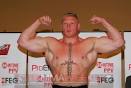 Brock Lesnar Showing His