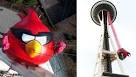 Huge Angry Birds stunt takes place at Seattles Space Needle PR