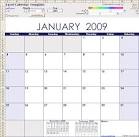 Free Excel Calendar Template for 2011 and 2012 - by Vertex42