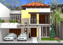 Contoh Desain Rumah Tingkat Minimalis Modern - Desain Denah Rumah ...