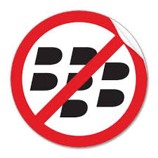 NO BLACKBERRYS