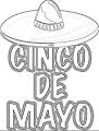 Cinco de Mayo coloring page