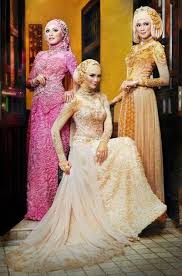 GAMBAR BAJU KEBAYA PENGANTIN MUSLIM MODERN TERBARU 2015 MEWAH ...