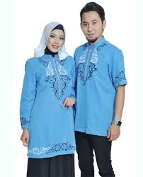 21 Contoh Model Baju Muslim Couple Terpopuler 2015